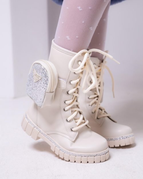 Bota/Coturno Nilqi Malu Bolsinha Cano Alto Off