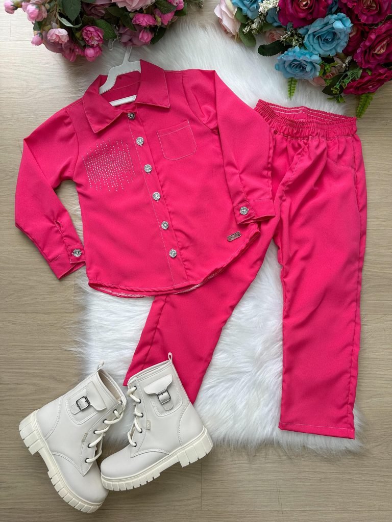 Conjunto Blogueirinha Maiza Pink