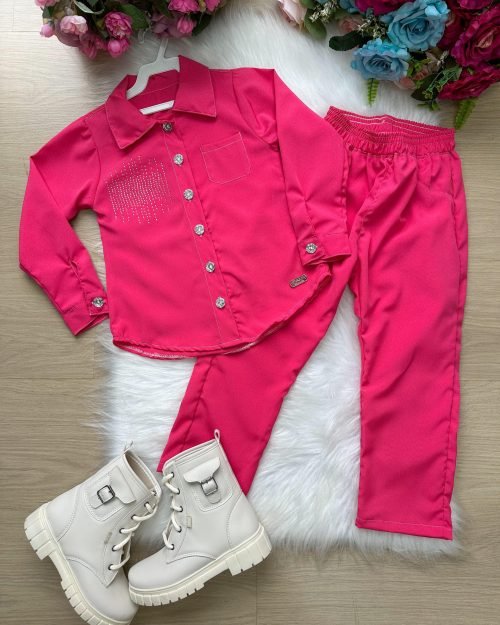 Conjunto Blogueirinha Maiza Pink