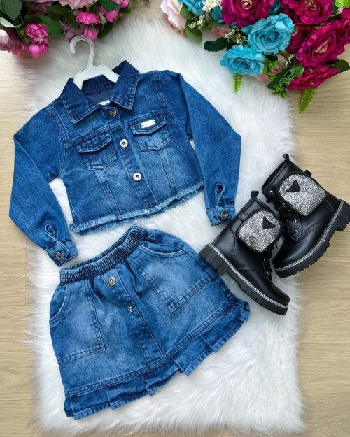 Conjunto Blogueirinha Inverno Mavi Jeans
